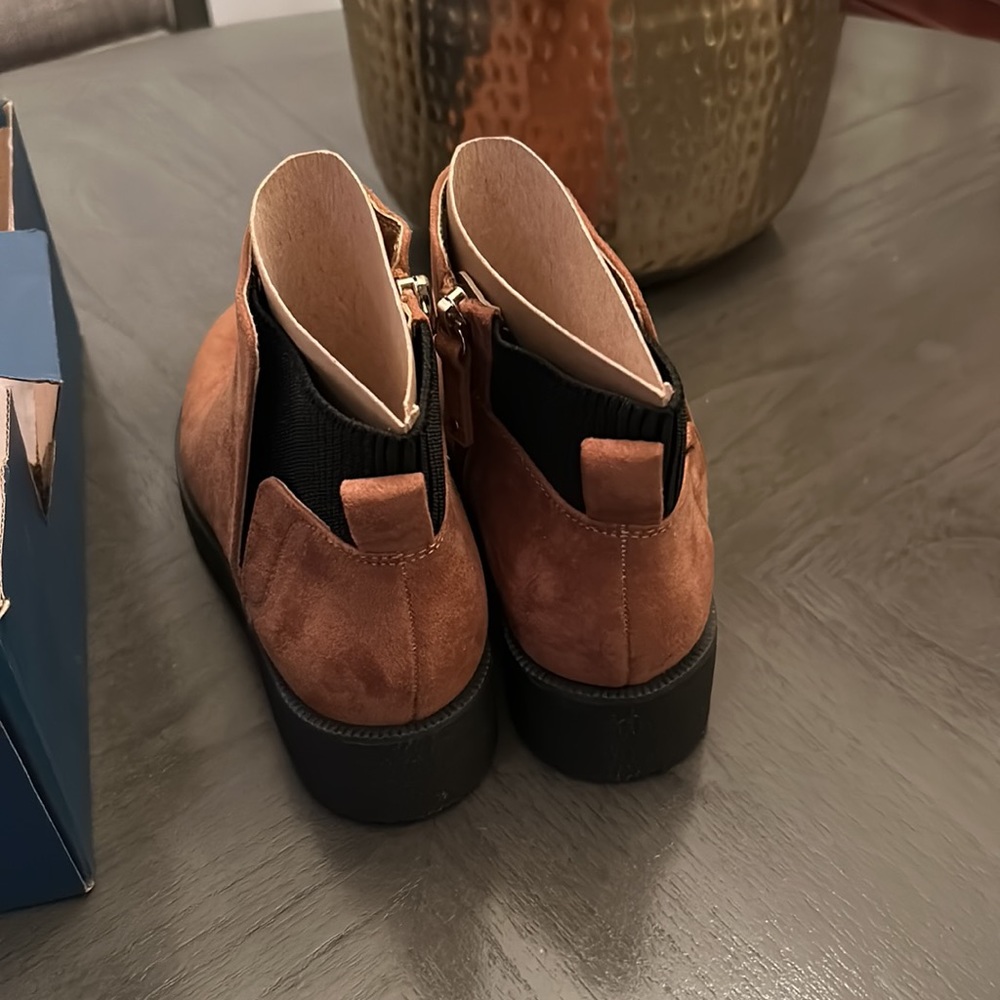DR. SCHOLL'S SHOES TRIX WOMENS ANKLE BOOTS Size 7 - Picture 7 of 12